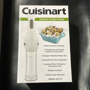 Cuisinart Electric Cookie Press